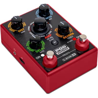 Line 6 POD Express Guitar Portable Multi-FX and Amp Modeling Pedal image 3
