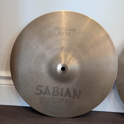 Sabian AA 14" Regular Hats 1980s image 2