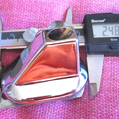 Slingerland Bass Drum Spur Leg Mount Bracket, Thin Spur (Right Side) - Vintage (USED) image 6