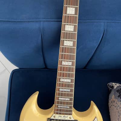 Epiphone G-400 Les Paul (SG) Custom 1999 - 2012 - Antique Ivory image 4