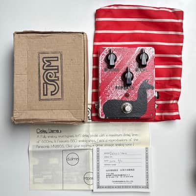 JAM Pedals Delay Llama 2010s - Hand Painted image 1