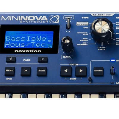 Novation MiniNova Compact 37 Note Synthesizer USB MIDI Keyboard Controller image 4