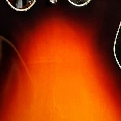 Eastman T386 Semi-Hollowbody Electric Guitar Sunburst image 15