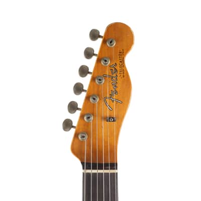 Used Fender Custom Shop 1963 Telecaster Relic Masterbuilt David Brown - Black image 6