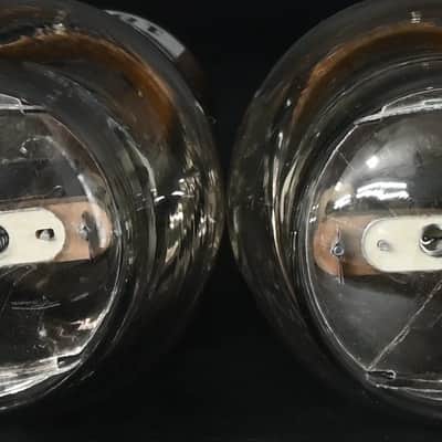 Platinum Matched Pair Sylvania VT25 10Y Leaf Getter USA Made Amplitrex Tested image 11