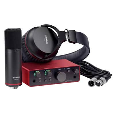 Focusrite Scarlett Solo Studio (4th Gen) Complete Recording Package image 1