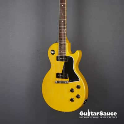 Gibson Custom Murphy Lab 1957 Les Paul Special Single Cut Reissue Ultra Light Aged Bright Tv Yellow Nickel Hardware Ex-Demo (Cod.1369NG) image 4