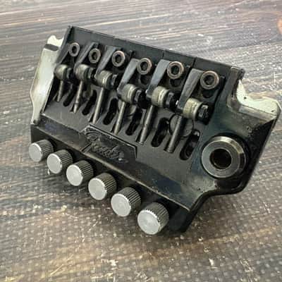 80s Fender BLADE SHOOTER VIBRATO Bridge Black Made in Japan RARE image 3