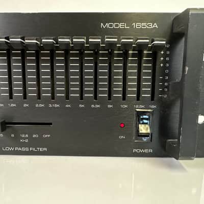Vintage Altec Lansing Model 1653A Equalizer Rack Mount USA Pro Audio image 5