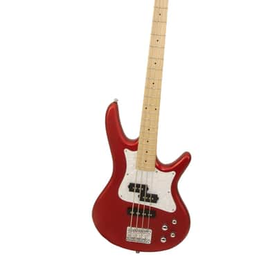Ibanez Mezzo SRMD200 4-String Bass Guitar, Candy Apple Matte image 1