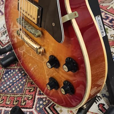 RARE! Greco EG500 Custom Super Real Cherry Burst 1980 Fujigen Japan image 5
