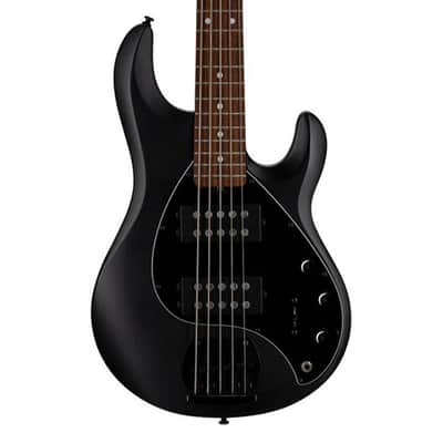 Sterling by Music Man StingRay 5 HH RAY5HH - Stealth Black - Open Box image 1