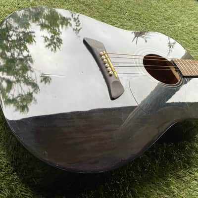 First Act  MG402 - Black Full Size Acoustic Dreadnought Guitar Rare image 4