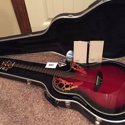 Ovation Pinnacle CU247 Cherry Burst image 1