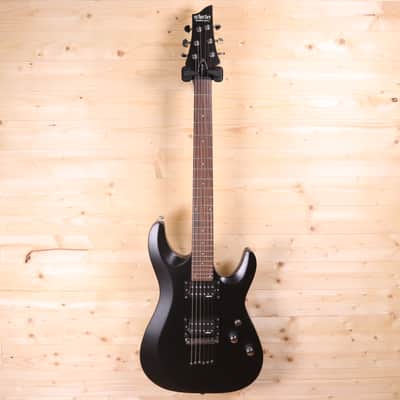 Schecter C-6 Deluxe - Rosewood Fingerboard, Satin Black image 2