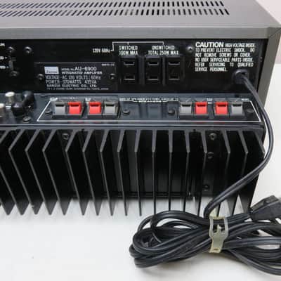 SANSUI AU-6900 INTEGRATED AMPLIFIER WORKS PERFECT SERVICED FULLY RECAPPED image 11