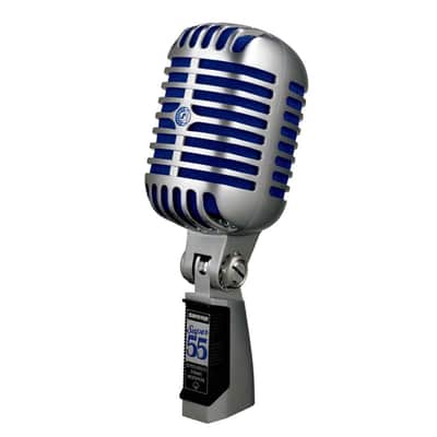 Shure Super 55 Deluxe Vocal Microphone with Vintage Design PROAUDIOSTAR image 1