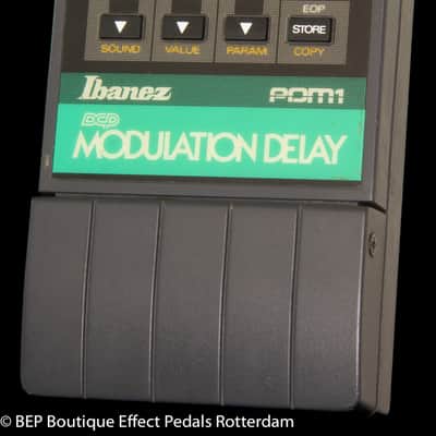 Ibanez PDM1 DCP Modulation Delay s/n 203061 mid 80's as used by Carlos Santana image 4