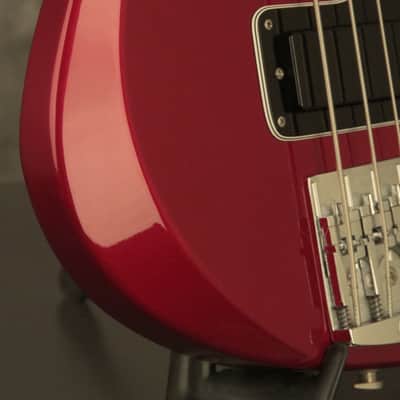 1982 Gibson Victory Artist Bass CANDY APPLE RED with papers + RARE painted neck image 10