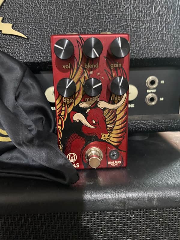 Walrus Audio Eras Five-State Distortion 2021 - Present - Red image 1
