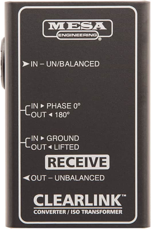 Mesa Boogie Clearlink Receive Converter / Iso Transformer 2010s - Black image 1