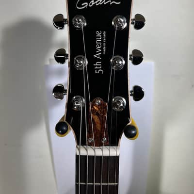 Godin Electric(5th Avenue Kingpin II HB) - Cognac Burst Finish with Case - In-House Adjusted image 4