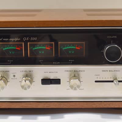 Sansui QS-500 4-Channel Quadrophonic Rear Amplifier Decoder • 120