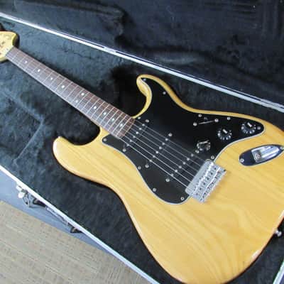 1979 USA Fender Stratocaster Natural Hardtail Guitar W/ Original  Hard Case image 2