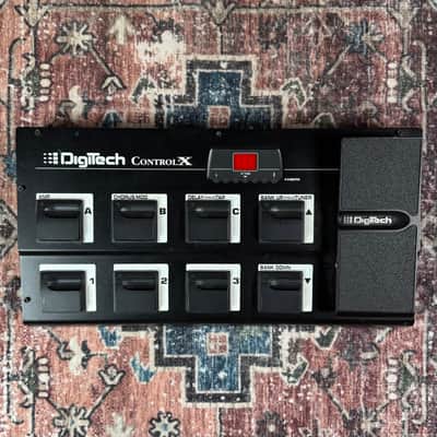 2001 DigiTech Control X Foot Controller Vintage Made In USA MIDI Footswitch W/ Original Box Cable & Manual! image 2