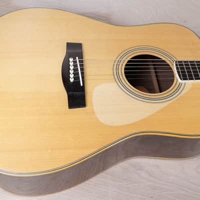 Yamaha FG-251 MIJ 1976 Natural Vintage Made in Japan w/ Hard Case image 4
