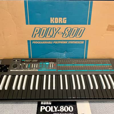 Korg Poly-800 Synth Reverse Keys Limited Edition - Excellent Boxed