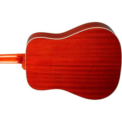 Epiphone Inspired by Gibson Hummingbird 12-String Acoustic-Electric Guitar Aged Cherry Sunburst image 2