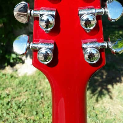 USA Hamer  Vanguard Artist 2000 Trans Red image 3