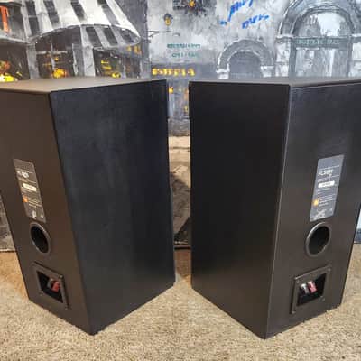 JBL JBL HLS 610 ivintage  two-way bookshelf loudspeakers 90s  - Black image 5