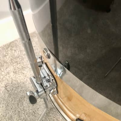 SJC Custom Drums 18” Paramount Floor Tom 2018 - Tuxedo Silver image 11