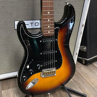 Fender Stratocaster Left-handed Reverse Headstock Partscaster - Sunburst image 1