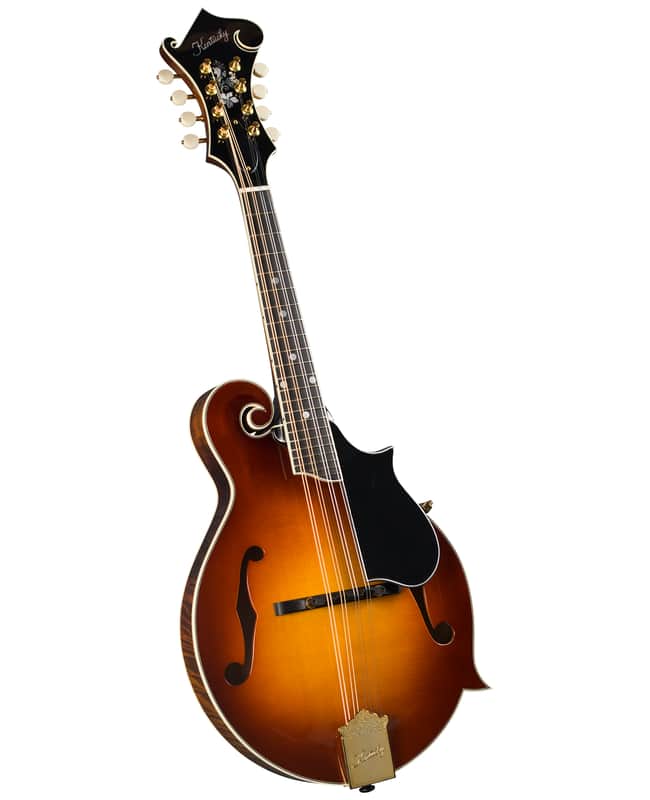 Kentucky KM-855 Artist F-Style Mandolin Regular Amber Burst image 1