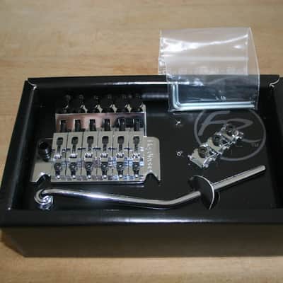 Floyd Rose FRT100R2 Original Tremolo Bridge System with R2 Nut 2010s - Chrome image 3