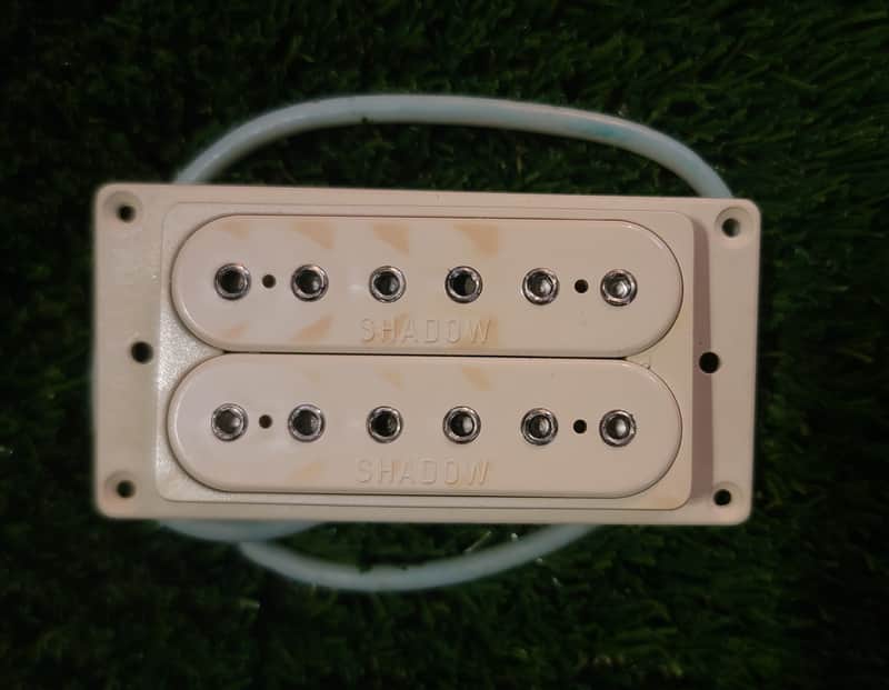 Shadow distortion humbucker 1980's cream German made image 1