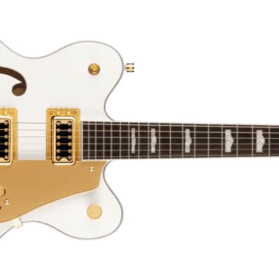 Gretsch G5422TG Electromatic Classic Hollow Body Double Cut With Bigsby Snowcrest White image 2