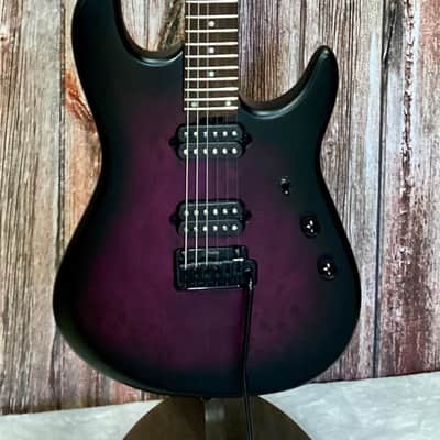 Sterling Richardson 6 Cosmic Purple Burst Satin w/ trem stop image 2