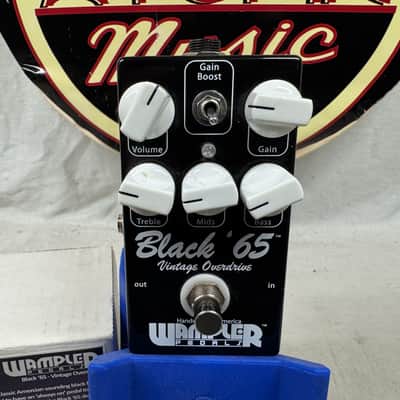 Wampler Black '65 Vintage Overdrive Pedal with Box image 2