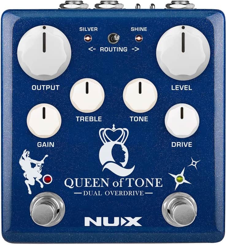 NEW!!! NuX NDO-6 Queen of Tone Dual Overdrive image 1