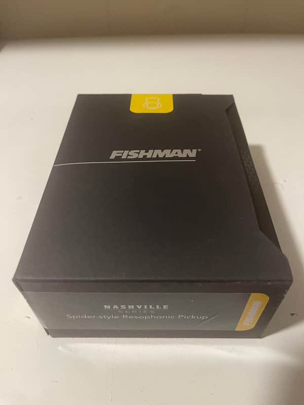 Fishman PRO-RES-SPI Nashville Series Resophonic Spider-Style Resonator Guitar Bridge Pickup 2010s - Natural image 1