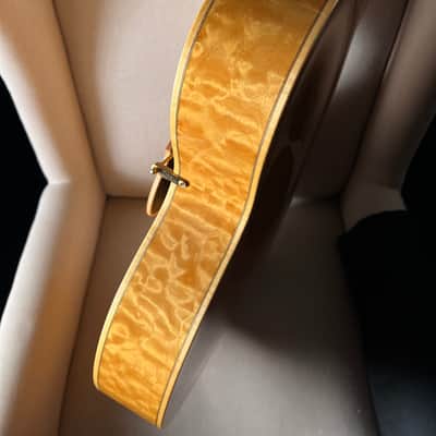 Naoto Odashima 17" Acoustic Archtop Quilted Maple Ezo Spruce image 11