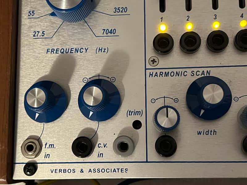 Verbos Electronics Buchla 262v Harmonic Oscillator 2012 - Silver