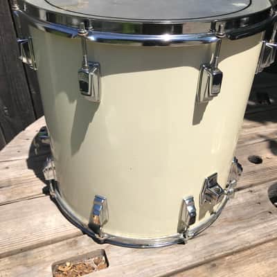 TAMA Swingstar 16x16 Floor Tom Aspen White 80’s image 4