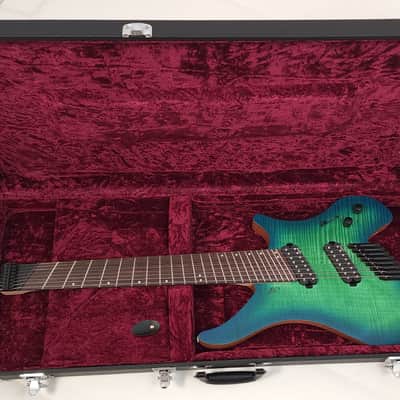 Douglas EGC-410 HD XL Black / Burgundy Headless Guitar Case image 1