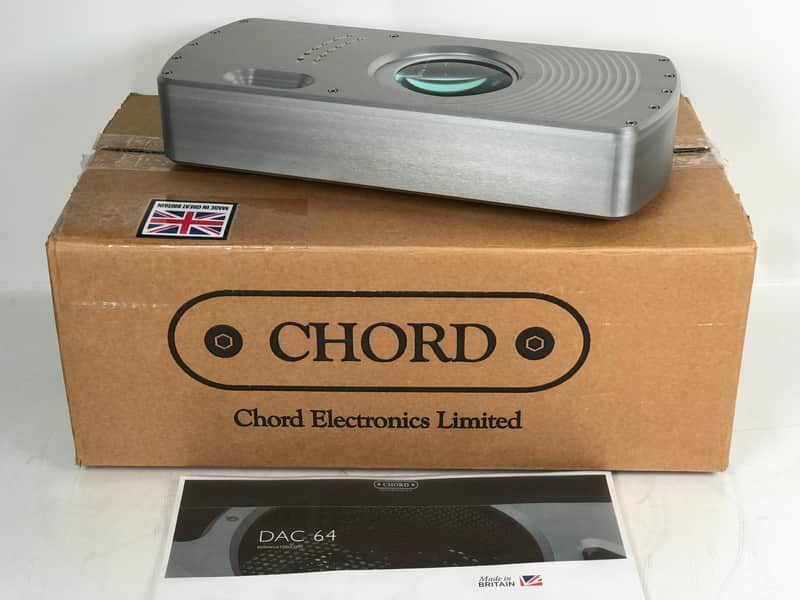 Chord DAC 64 DAC Chord Electronics DAC-64 DAC; DAC64; D/A Converter; Silver image 1