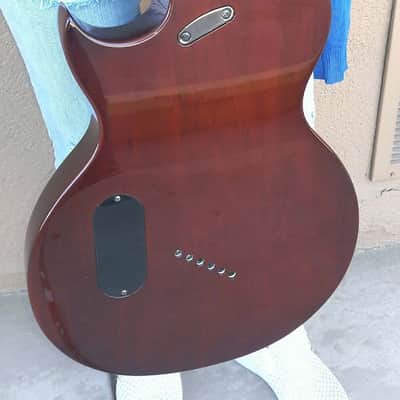 Samick LN10 JTR Designed "Linda" Single Cutaway LP Jr. Electric Guitar / Brown Sunburst  Finish image 5